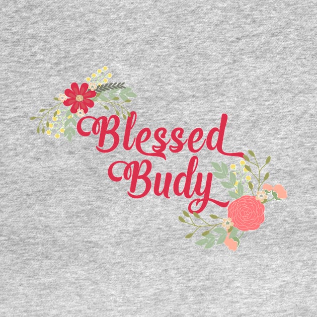 Blessed Budy Floral Christian Grandma Gift by g14u